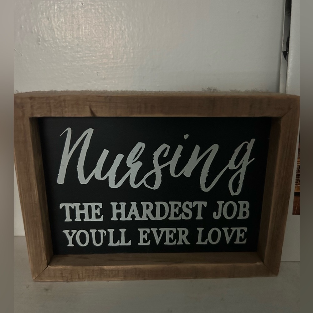 Nursing Wall Sign